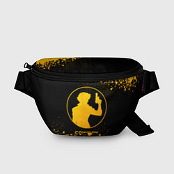 Поясная сумка Cowboy Bebop - gold gradient