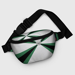 Поясная сумка Железнодорожные войска, цвет: 3D-принт — фото 2