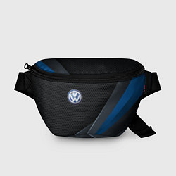Поясная сумка Фольцваген - синяя броня, цвет: 3D-принт