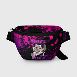 Поясная сумка One piece - пурпурный гир 5, цвет: 3D-принт
