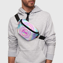 Поясная сумка Тай Дай Барби, цвет: 3D-принт — фото 2