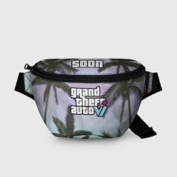 Поясная сумка Grand theft soon, цвет: 3D-принт