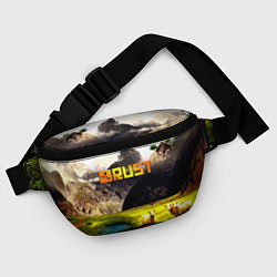 Поясная сумка Rust poster game, цвет: 3D-принт — фото 2