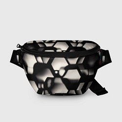Поясная сумка Зеркальные блики, цвет: 3D-принт