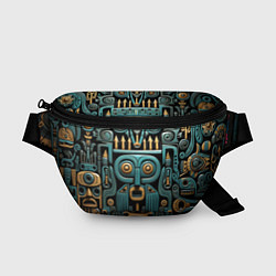 Поясная сумка Рисунок в египетском стиле, цвет: 3D-принт