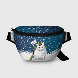 Поясная сумка Я дракон - кот, цвет: 3D-принт