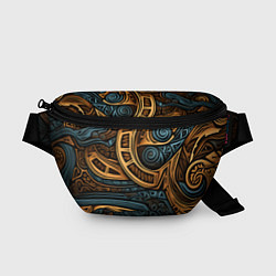 Поясная сумка Паттерн в викингском стиле, цвет: 3D-принт