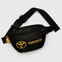 Поясная сумка Toyota - gold gradient по-горизонтали, цвет: 3D-принт — фото 2