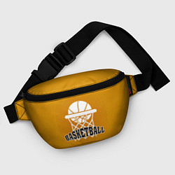 Поясная сумка Basketball - кольцо и мяч, цвет: 3D-принт — фото 2
