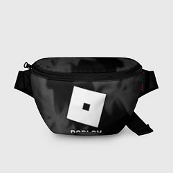 Поясная сумка Roblox glitch на темном фоне, цвет: 3D-принт