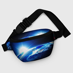 Поясная сумка Восход солнца в космосе, цвет: 3D-принт — фото 2