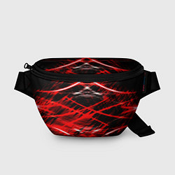 Поясная сумка Красный лазер линии, цвет: 3D-принт