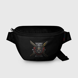 Поясная сумка Вархаммер - шлем астартес, цвет: 3D-принт