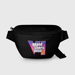 Поясная сумка Grand Theft Auto 6, цвет: 3D-принт