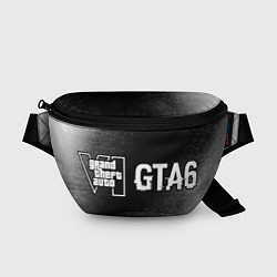 Поясная сумка GTA6 glitch на темном фоне по-горизонтали, цвет: 3D-принт