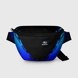 Поясная сумка Subaru geomery, цвет: 3D-принт