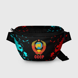 Поясная сумка Моя страна СССР краски, цвет: 3D-принт