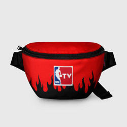 Поясная сумка NBA sport flame, цвет: 3D-принт
