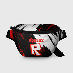 Поясная сумка Roblox logo краски мобайл гейм