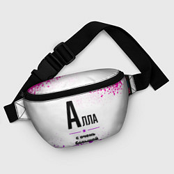 Поясная сумка Алла ну с очень большой буквы, цвет: 3D-принт — фото 2