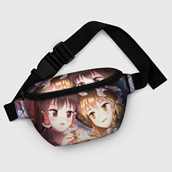 Поясная сумка Touhou Project Reimu and Marisa, цвет: 3D-принт — фото 2