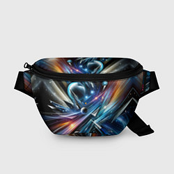 Поясная сумка Космос - футуризм, цвет: 3D-принт