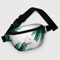 Поясная сумка Assasins creed mirage game pattern, цвет: 3D-принт — фото 2