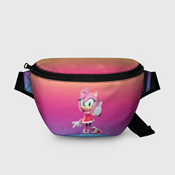 Поясная сумка Соник Эми Роуз, цвет: 3D-принт