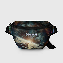 Поясная сумка Масс эффект - космос, цвет: 3D-принт