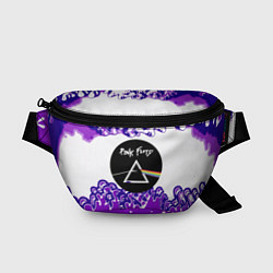 Поясная сумка Pink floyd violet splash, цвет: 3D-принт