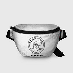 Поясная сумка Ajax с потертостями на светлом фоне, цвет: 3D-принт