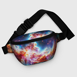 Поясная сумка The cosmic nebula, цвет: 3D-принт — фото 2