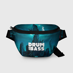 Поясная сумка Dnb night, цвет: 3D-принт