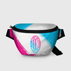Поясная сумка AC Milan neon gradient style, цвет: 3D-принт
