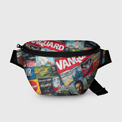 Поясная сумка Vanguard collage - ai art patchwork, цвет: 3D-принт