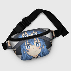 Поясная сумка Реинкарнация Безработного Roxy Megurdia smile, цвет: 3D-принт — фото 2