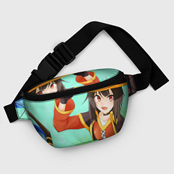 Поясная сумка Konosuba Мэгумин, цвет: 3D-принт — фото 2