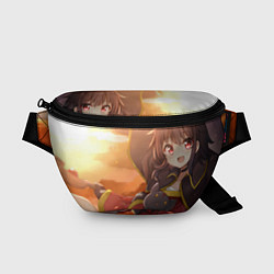 Поясная сумка Konosuba Мэгумин cute, цвет: 3D-принт