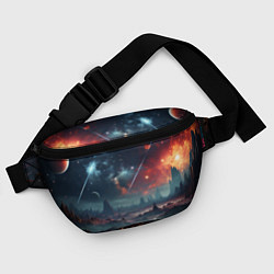 Поясная сумка Фантастическая планета, цвет: 3D-принт — фото 2