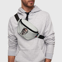 Поясная сумка Патрик Бэйтман, цвет: 3D-принт — фото 2