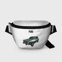 Поясная сумка Автомобиль PUBG, цвет: 3D-принт