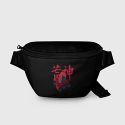 Поясная сумка Aragami logo ninja, цвет: 3D-принт