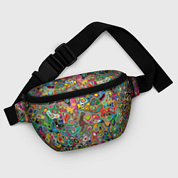 Поясная сумка Абстрактные пятна, цвет: 3D-принт — фото 2