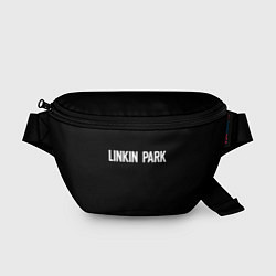 Поясная сумка Linkin park rock white, цвет: 3D-принт
