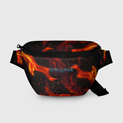 Поясная сумка God of war fire steel, цвет: 3D-принт