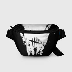 Поясная сумка Dead by daylight horror краски, цвет: 3D-принт