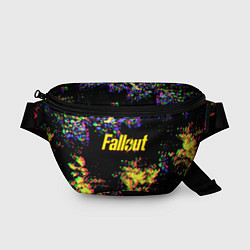 Поясная сумка Fallout краски, цвет: 3D-принт