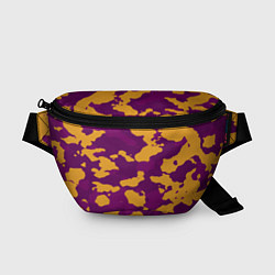 Поясная сумка Песчанный камуфляж милитраи, цвет: 3D-принт