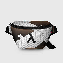 Поясная сумка Half life соты, цвет: 3D-принт