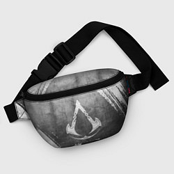 Поясная сумка Assassins Creed - grey gradient, цвет: 3D-принт — фото 2